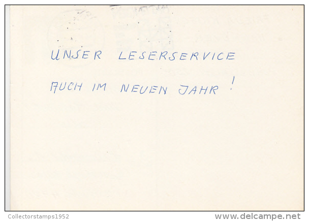3252- PRESIDENT GUSTAV HEINEMANN, POSTCARD STATIONERY, 1974, GERMANY - Cartoline Illustrate - Usati