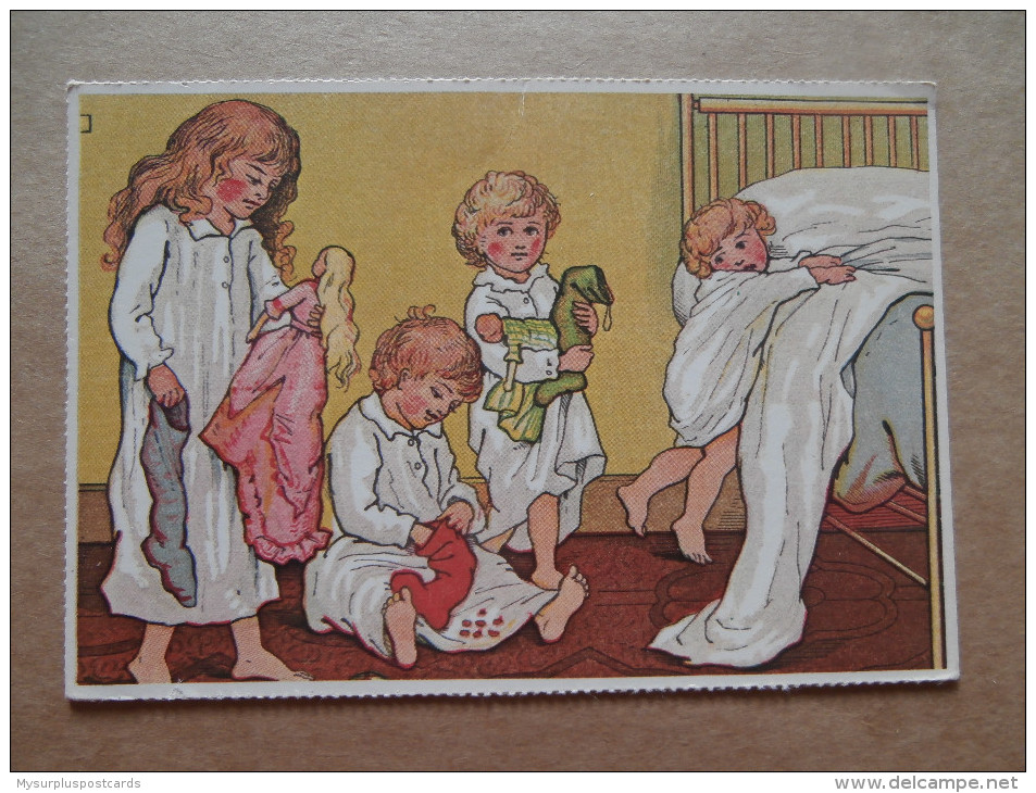 38162 PC: CHILDREN:  Illustration By Ida Waugh For Holly Berries. - Other & Unclassified