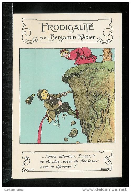 ILLUSTRATEUR BENJAMIN RABIER -  PUBLICITE SAMARITAINE - Prodigalité - Rabier, B.