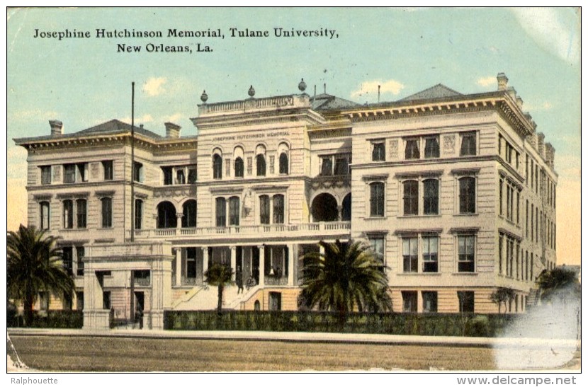 Josephine Hutchinson Memorial - Tulane University - New Orleans - New Orleans