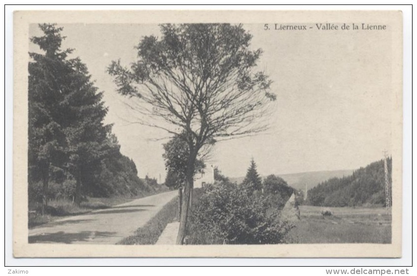 BELGIQUE.LIERNEUX.LA LIENNE -RECT O/ VERSO -C1 - Lierneux