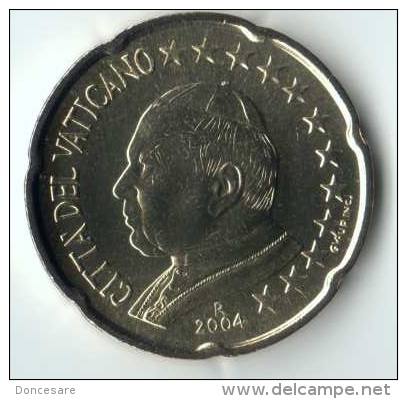 ** 20 CENT EURO 2004 VATICAN PIECE NEUVE ** - Vatikan