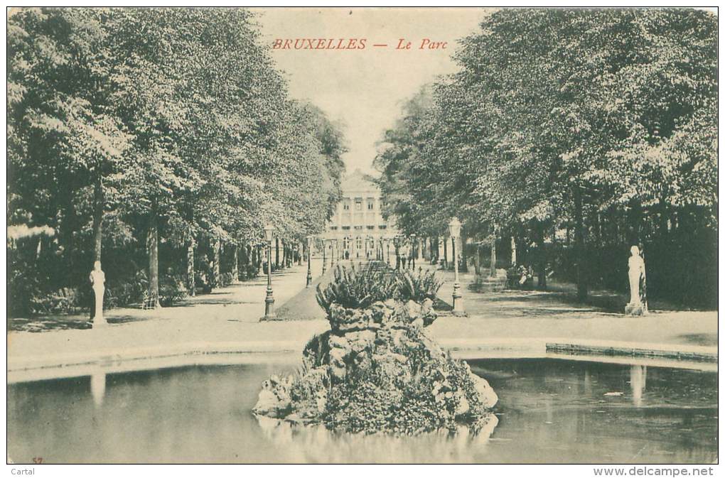 BRUXELLES - Le Parc - Bossen, Parken, Tuinen