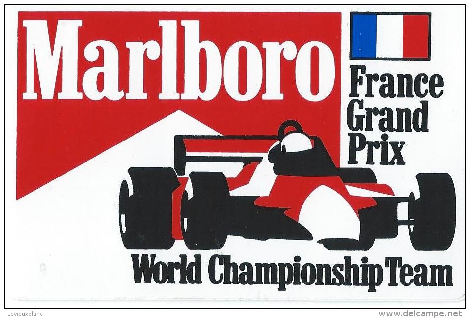 Cigarettes/Marlboro/France Grand Prix/World Championship Team /DIJON/ V 1980        ACOL61 - Aufkleber