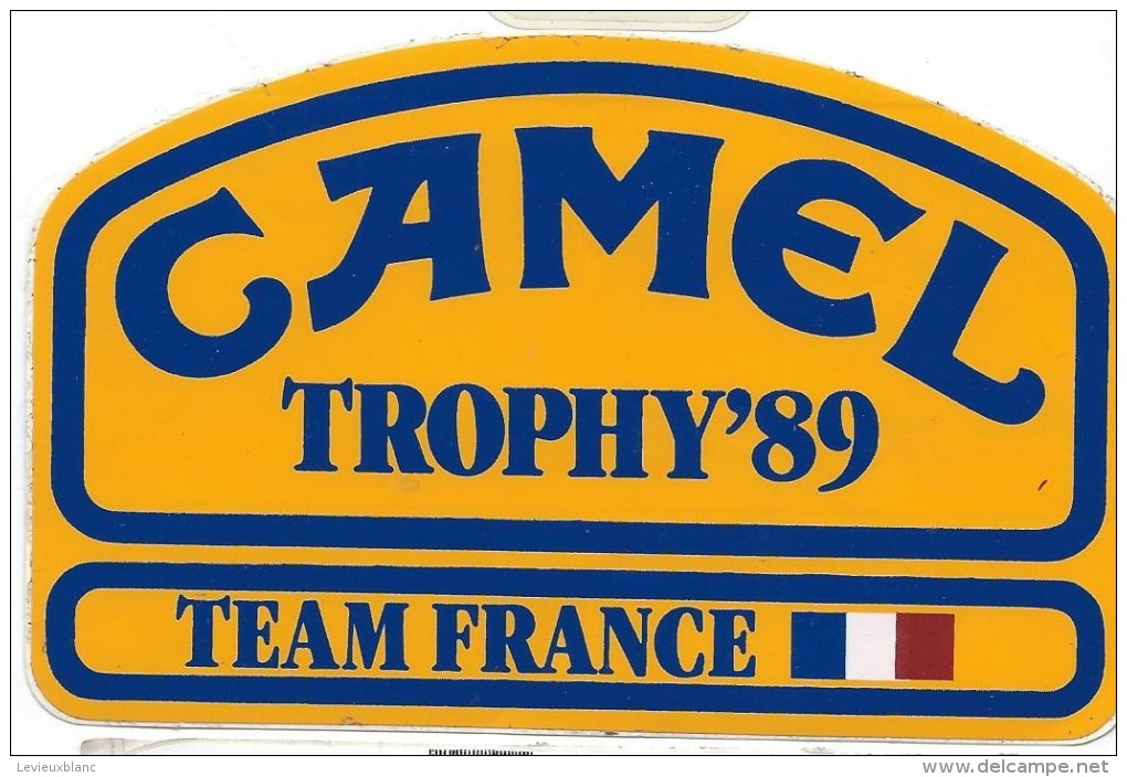 Cigarettes/Camel / Team France / Trophy'89./  1989   ACOL66 - Stickers