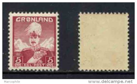 DANEMARK - GROENLAND - GREENLAND  / 1938-1946  TIMBRE POSTE # 2 **  (ref T1111) - Unused Stamps