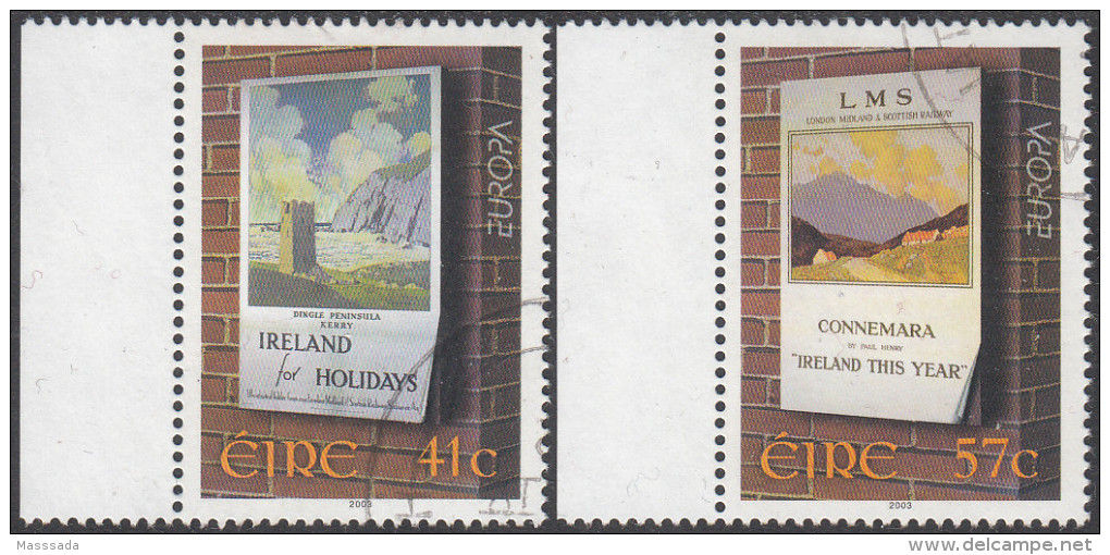 IRELAND  EUROPA  2003  Very Fine Used - Usati