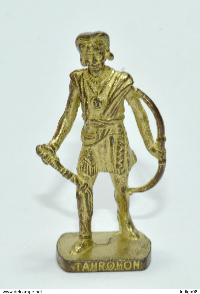 Metal Berühmte Indianer II N°  Tahrohon  Gold SCAME - Figurines En Métal