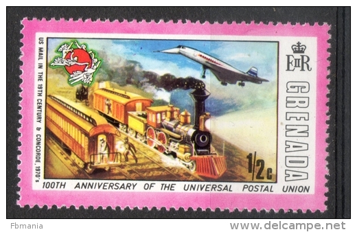 Grenada 1974 - Anniversario Dell' Upu, Anniversary Of Upu MNH ** - Grenada (1974-...)