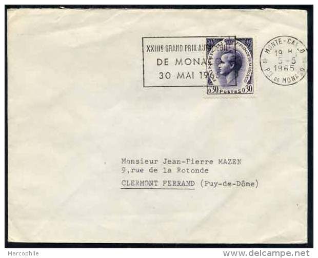 MONACO / 3 LETTRES - 3 IMAGES (ref 5853) - Covers & Documents