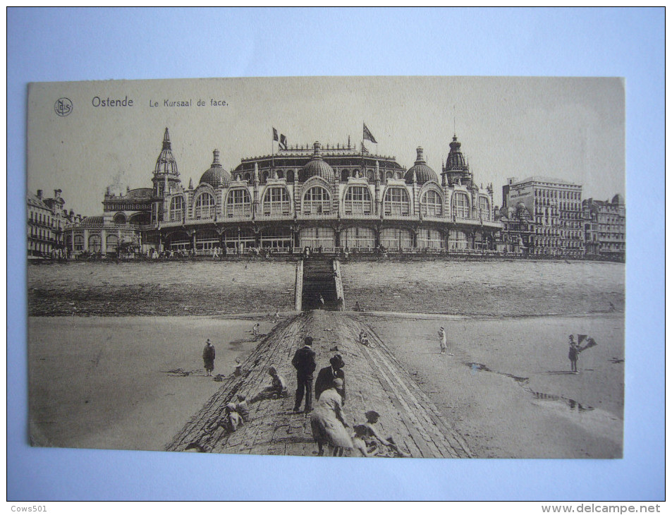 Ostende (Belgique) Le Kursaal De Face - Autres & Non Classés