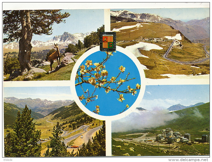 4332 Valls D' Andorra Bonics Aspectes Timbrée - Andorre