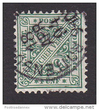 Wurttemberg, Scott #O98, Used, Number, Issued 1890 - Andere & Zonder Classificatie