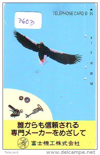 Telecarte Japon OISEAU (3603)    BIRD * JAPAN Phonecard * Vogel TELEFONKARTE - Pájaros Cantores (Passeri)