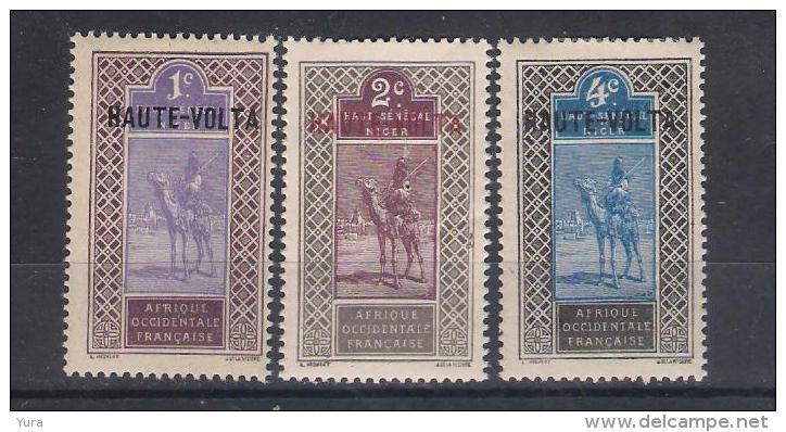 Upper Volta Y/T  Nr 1/3* (a6p14) - Unused Stamps