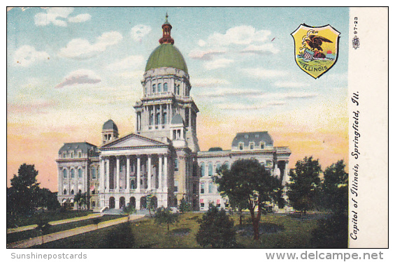 State Capitol Building Springfield Illinois 1908 - Springfield – Illinois