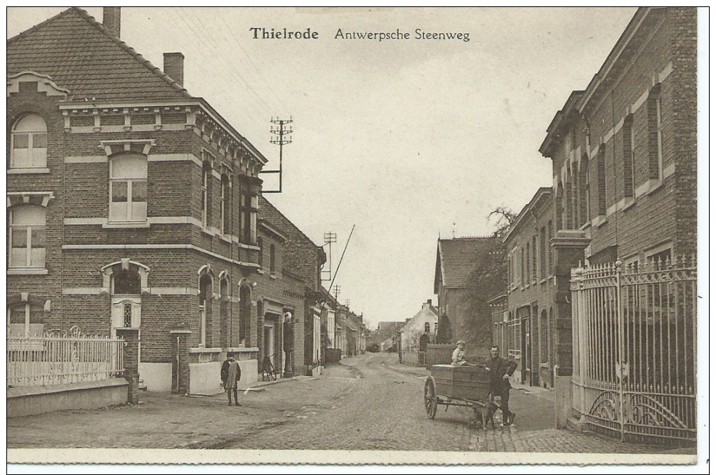 (F253) Tielrode. Antwerpsche Steenweg. RARE !! - Temse