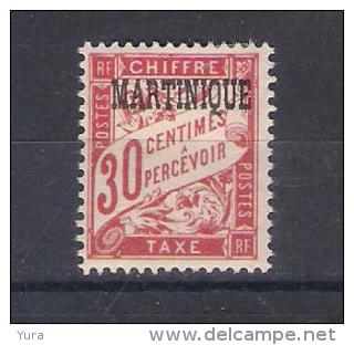 Martinique Y/T  Nr T5* (a7p6) - Timbres-taxe