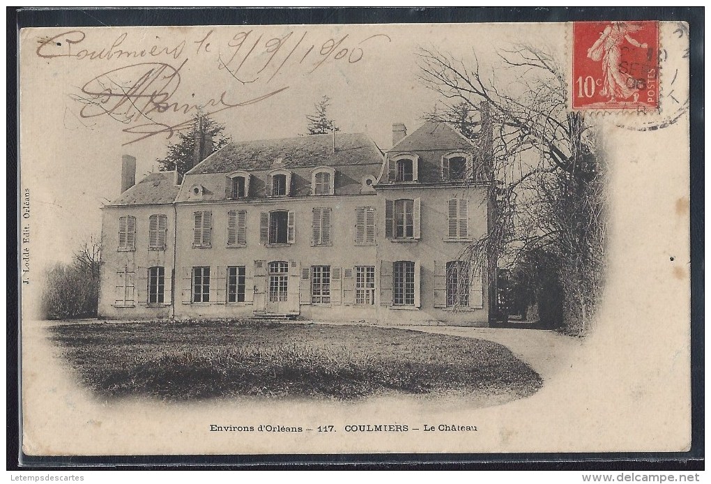 - CPA 45 - Coulmiers, Le Château - Coulmiers