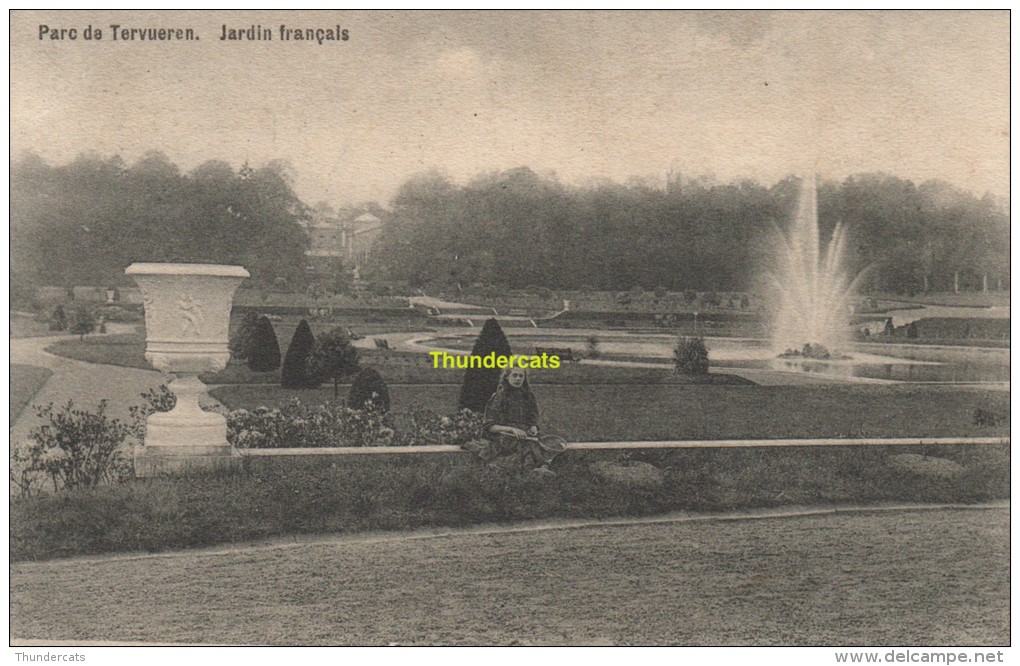 CPA  PARC DE TERVUEREN JARDIN FRANCAIS - Tervuren