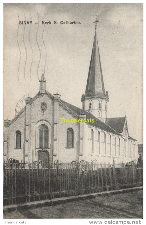 CPA  SINAY KERK SINT CATHARINA - Sint-Niklaas