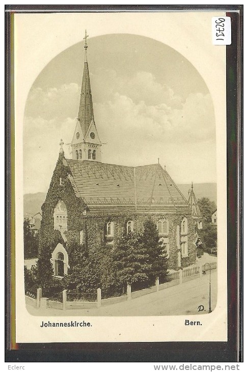 BERN - JOHANNESKIRCHE - TB - Berna