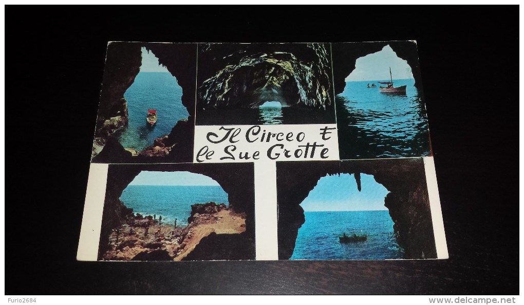 C-15861 CARTOLINA SAN FELICE CIRCEO - IL CIRCEO E LE SUE GROTTE - VARIE VEDUTE - Latina