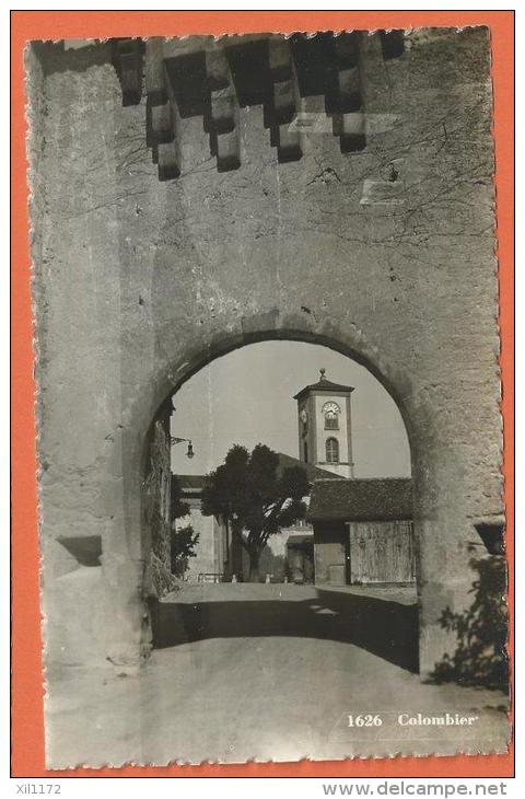 JMI-02 Colombier, Porte D'entrée De La Ville. Non Circulé. - Colombier