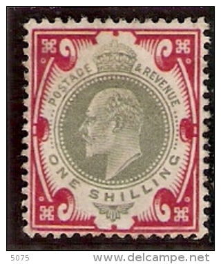 1902 Yvert 117* 1 Shilling Edouard VII Neuf - Nuovi