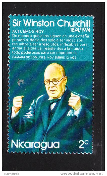 Nicaragua 1974 Sir Winston Churchill 2c MNH - Nicaragua