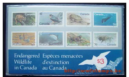 50% DISCOUNT WWF - CANADA - 1978 - Presentation Pack - Presentation Pack With 8 Stamps, Later Used On FDC 50% DISCOUN... - Other & Unclassified