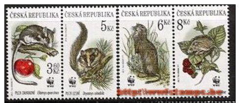 50% DISCOUNT WWF - CZECH REPUBLIC - 1996 - Stamp - Official Stamp Set - - Altri & Non Classificati