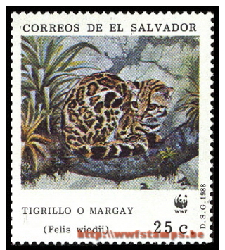 "50% DISCOUNT WWF - EL SALVADOR - 1988 - Stamp - Official Stamp Set -" - Altri & Non Classificati