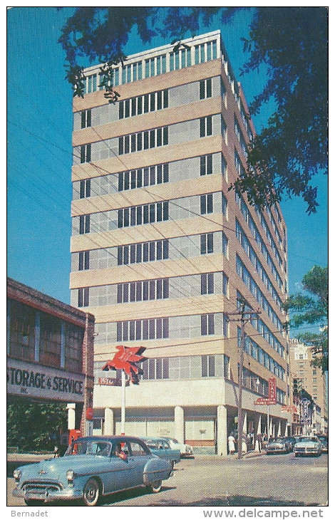 LAKE CHARLES .. LOUISIANA ... THE PIONEER BUILDING ... VOITURE ANCIENNE - Autres & Non Classés