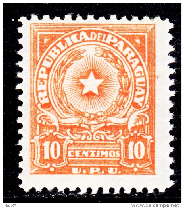 PARAGUAY  478  Perf  11  24 1/2mm  *   1954  Issue - Paraguay