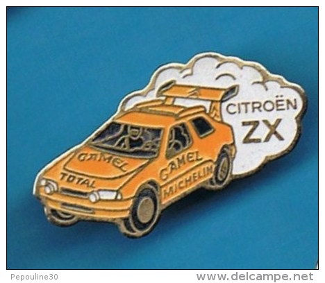 PIN´S //  . CITROËN ZX CAMEL TROPHY - Rally