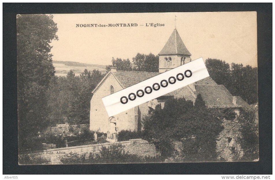 21 - Nogent Les Montbard - L'Eglise - Chenove