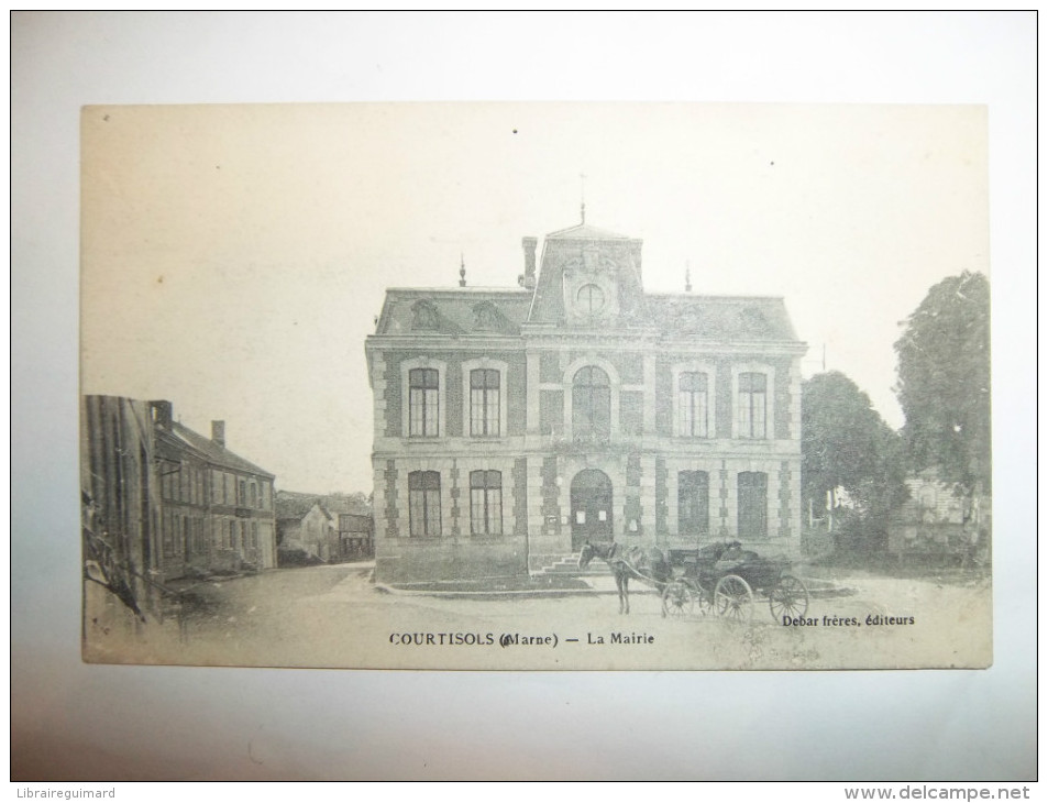 2vox - CPA  - COURTISOLS - La Mairie - [51] - Marne - Courtisols