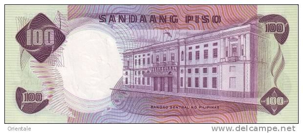 PHILIPPINES P. 147b 100 P 1969 UNC - Filippine