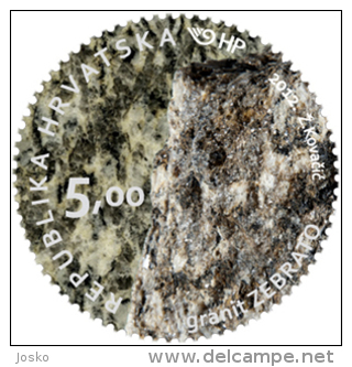 MINERALS AND ROCKS ( Croatian Bloc MNH** ) Minéraux Et Roches Geology Geologie Geologia Mineral Minerales Minerali - Minerals