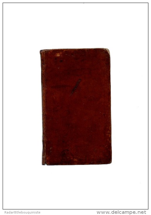 M.l'abbé Fleury.Moeurs Des Israélites Et Des Chrétiens.392 Pages.MDCC.XXXIX.(1739) In-12. - 1701-1800