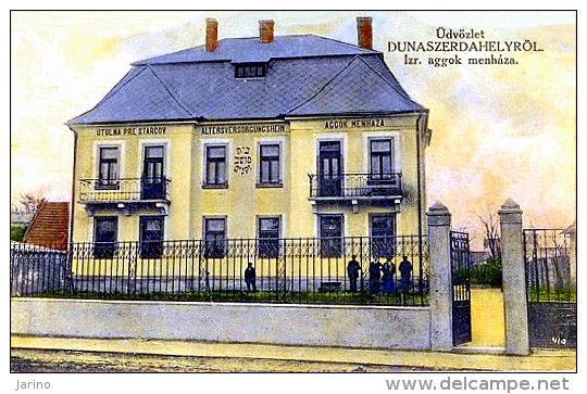 Slowakei, Dunajská Streda-1914, židovský Starobinec-Heim Jüdischen Alte Menschen, Judaica, Reproduction, - Slowakei