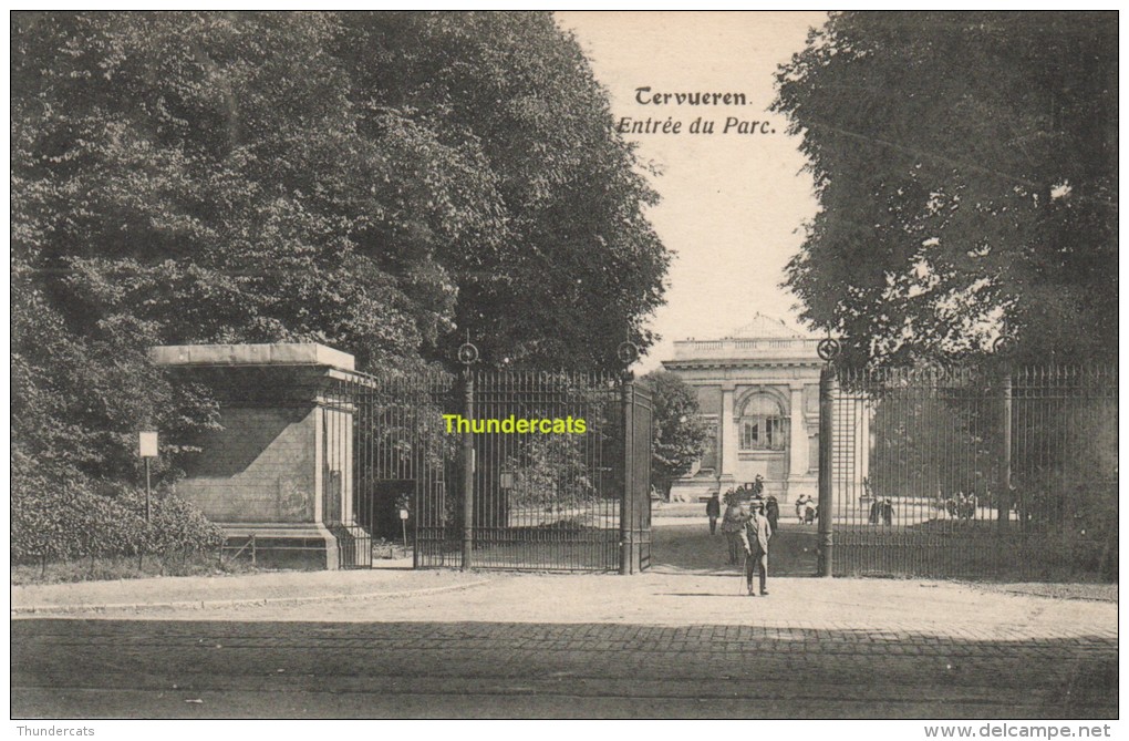 CPA TERVUEREN  ENTREE DU PARC - Tervuren