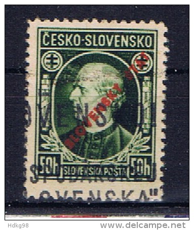 SK+ Slowakei 1939 Mi 24 Pater Hlinka - Used Stamps