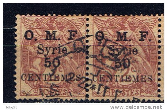 SYR+ Syrien 1920 Mi 118 Allegorie (Paar) - Ongebruikt