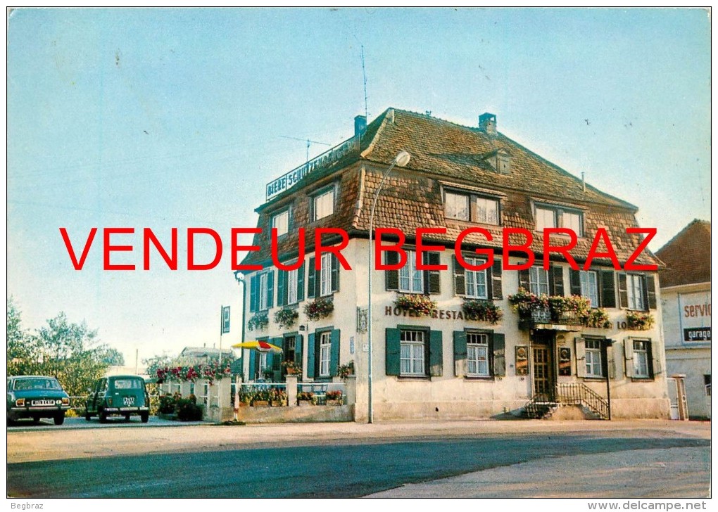 BENFELD     HOTEL RESTAURANT    VILLE DE LONDRES - Benfeld