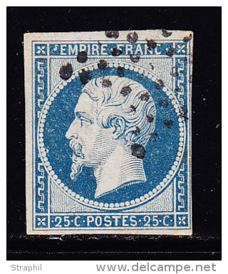 N°15 - Obl Étoile - Léger Clair - 1853-1860 Napoléon III