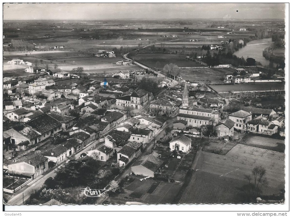 LABASTIDE-ST-PIERRE (T.-et-G.) - Vue Générale Aérienne Et Vallée Du Tarn - Labastide Saint Pierre