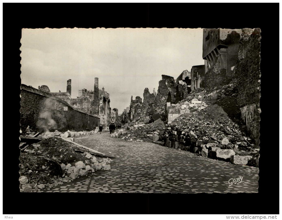 29 - BREST - Bombardements - Ruines - Brest