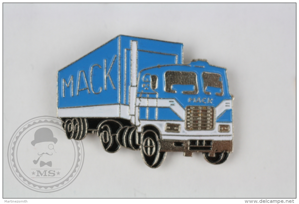 Mack Blue Colour - Truck Pin Badge #PLS - Transportes